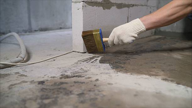 SJ Waterproofing Pros Waterproofing coverage map for Worthington, OH and surrounding area